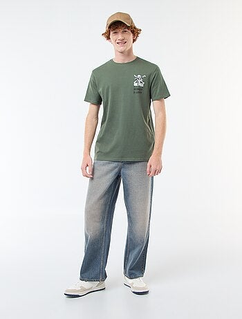 T-shirt 'Sun city' 'One piece' en coton