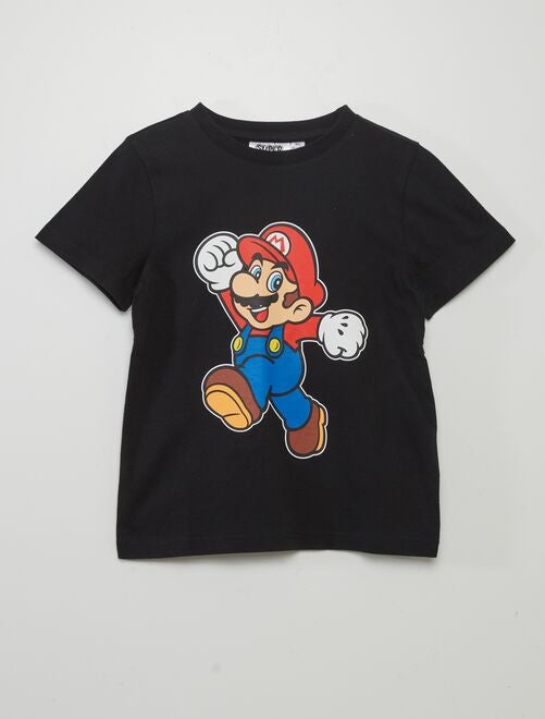 T-shirt 'Super-Mario' manches courtes - Kiabi