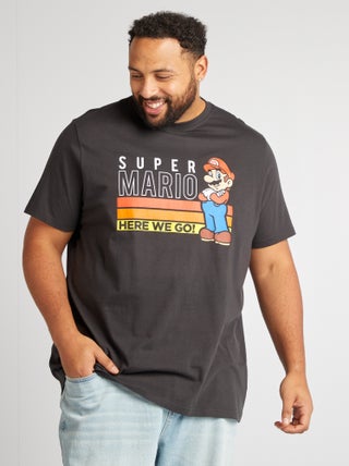 T-shirt 'Super Mario' manches courtes