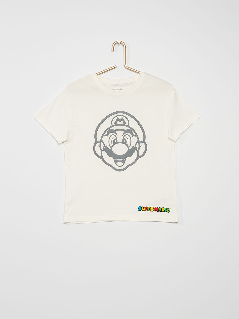 T-shirt 'Super Mario' WIT - Kiabi