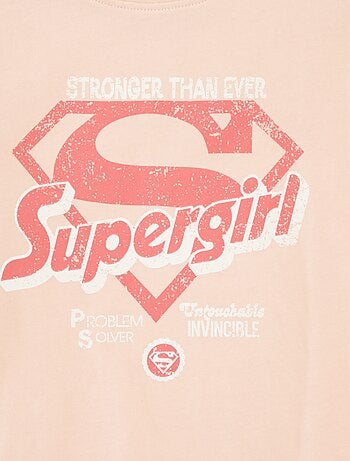 T-shirt 'Superman' 'DC Comics' à manches courtes imprimé recto/verso