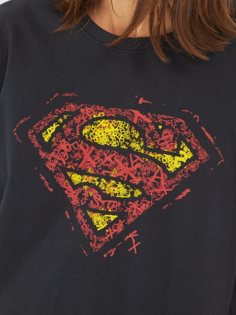 T shirt superman discount kiabi