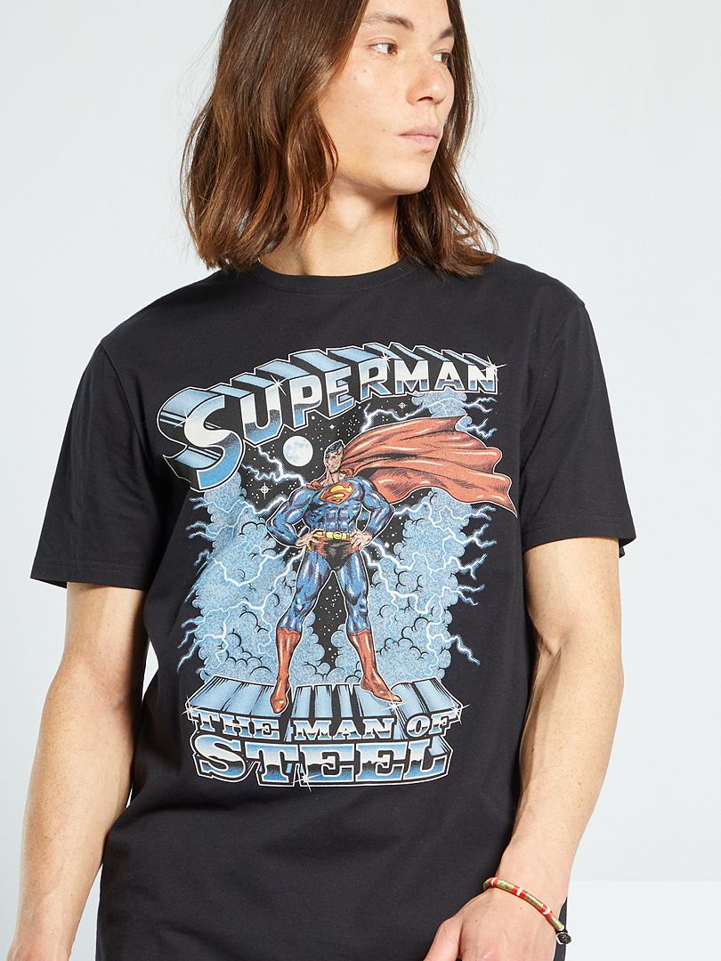 T shirt 2025 superman noir