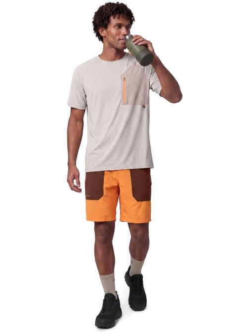 T-shirt technique randonnée homme homme waterton sand - Kiabi