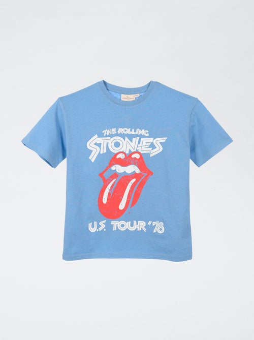 T-shirt 'The Rolling Stone' met korte mouwen - Kiabi