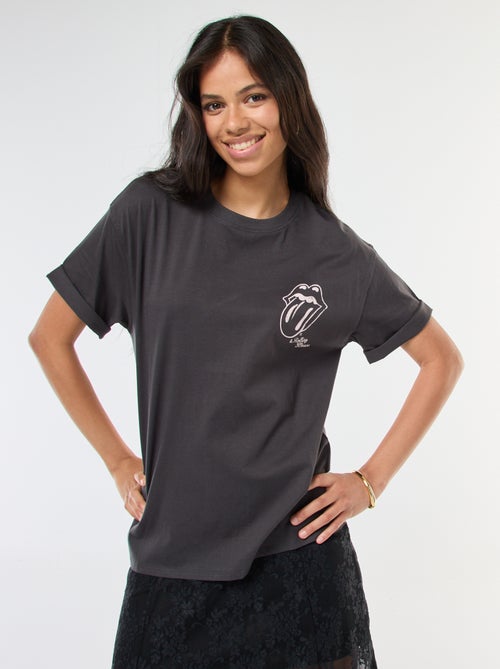 T-shirt 'The Rolling Stones' à manches courtes - Kiabi