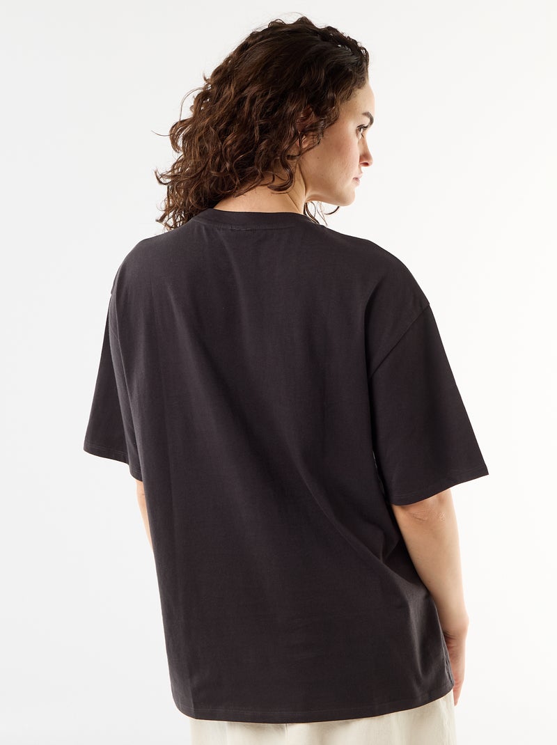 T-shirt 'The Rolling Stones' Zwart - Kiabi