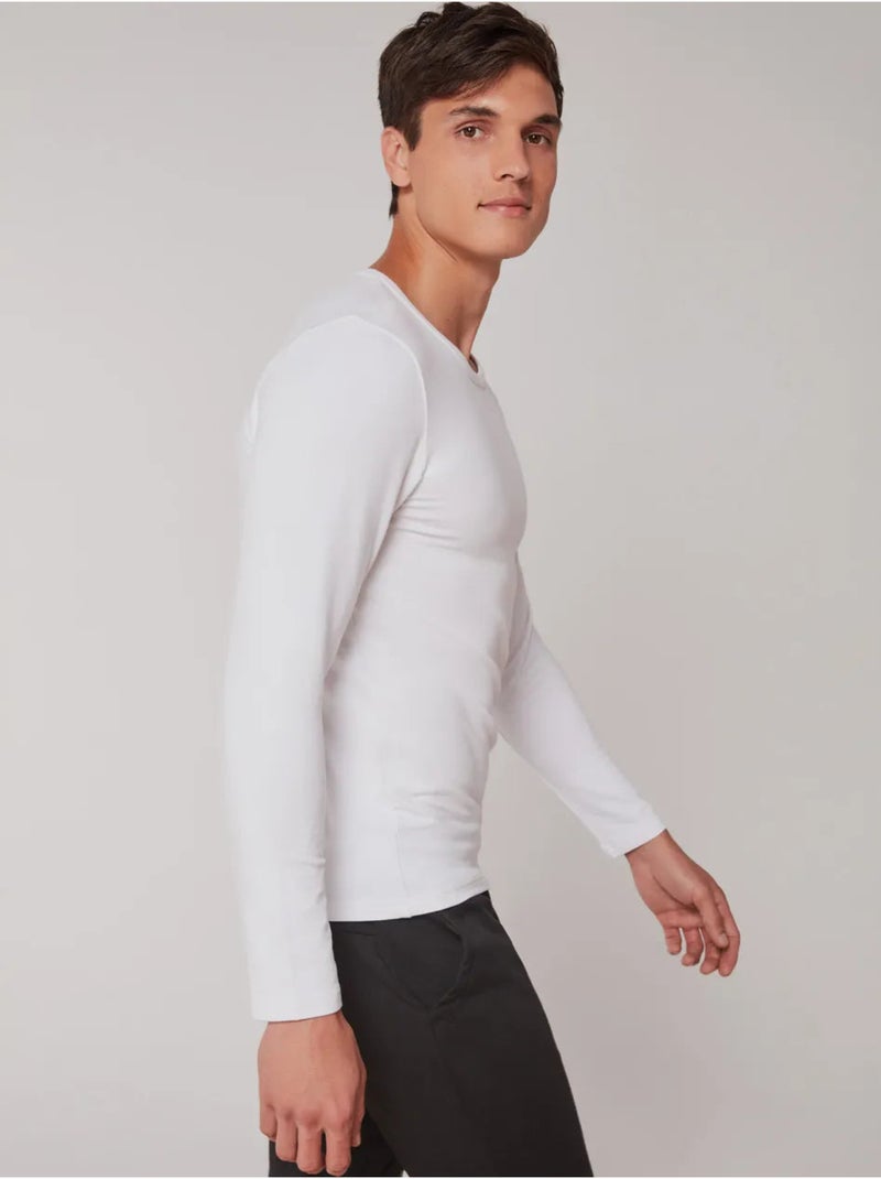 T-shirt thermique intérieure pour homme Blanc - Kiabi