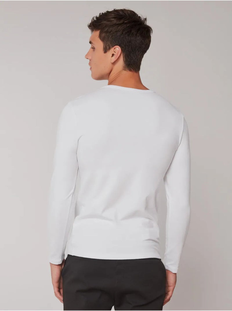 T-shirt thermique intérieure pour homme Blanc - Kiabi