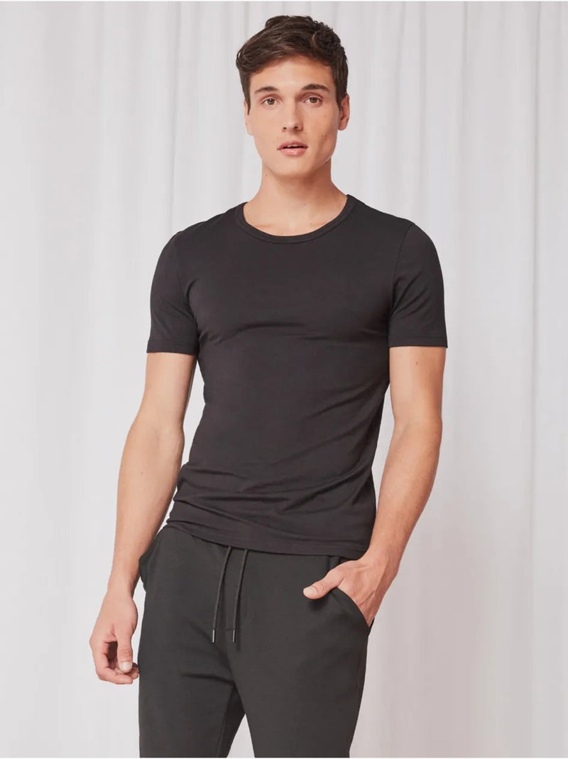T-shirt thermique intérieure pour homme Noir - Kiabi
