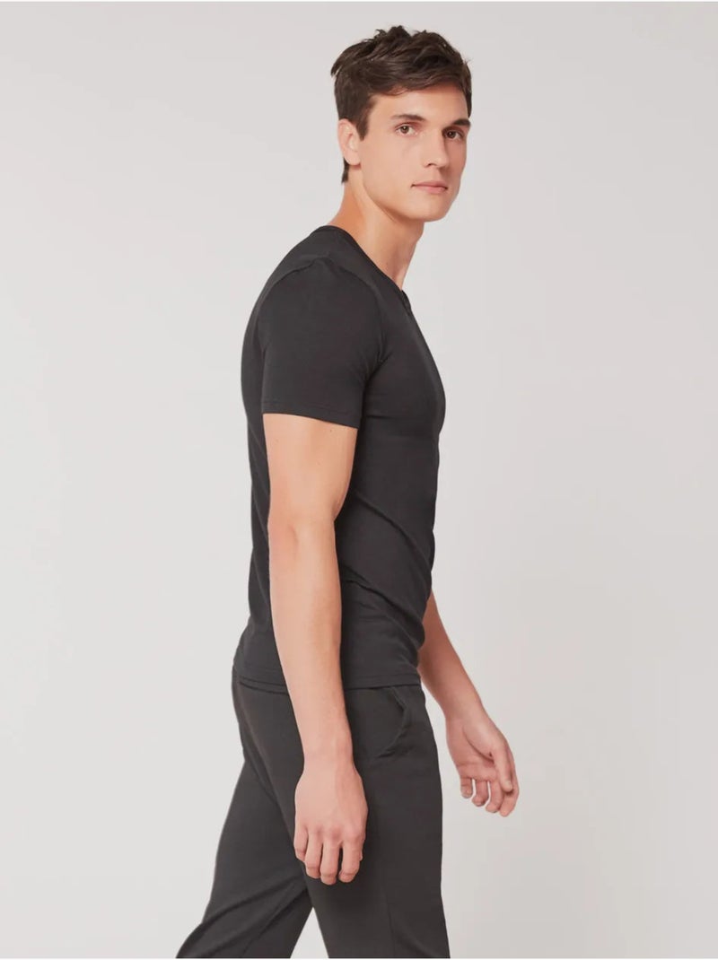 T-shirt thermique intérieure pour homme Noir - Kiabi
