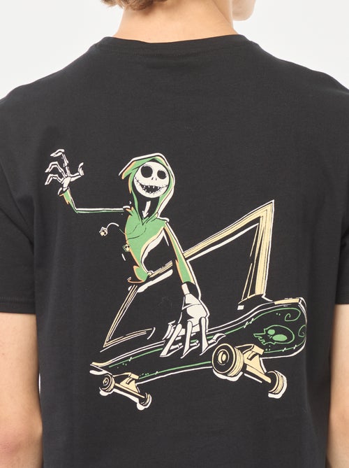 T-shirt 'Tim Burton' 'Disney' à manches courtes - Kiabi