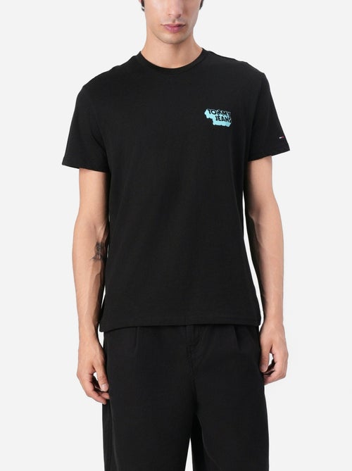 T-shirt Tjm slim stack logo tee - Tommy jeans - Kiabi T-shirt Tjm slim stack logo tee - Tommy jeans - Kiabi