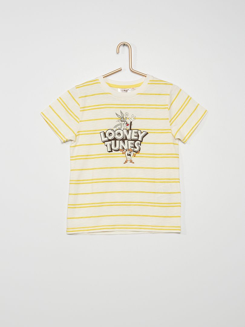 T-shirt 'Tweety' 'Looney Tunes' GEEL - Kiabi
