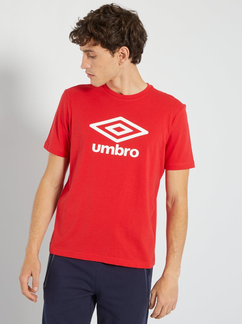 T-shirt 'Umbro' en jersey Rouge - Kiabi