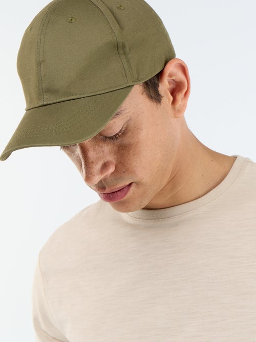 T-shirt uni à col rond pour homme - Kiabi