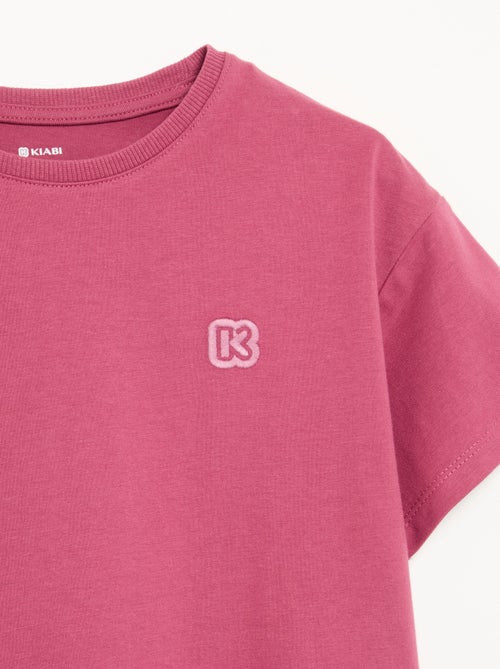 T-shirt uni à manches courtes enfant - Kiabi - Kiabi T-shirt uni à manches courtes enfant - Kiabi - Kiabi