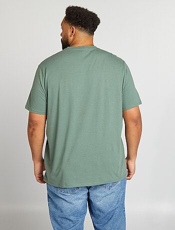 T-shirt uni en maille jersey