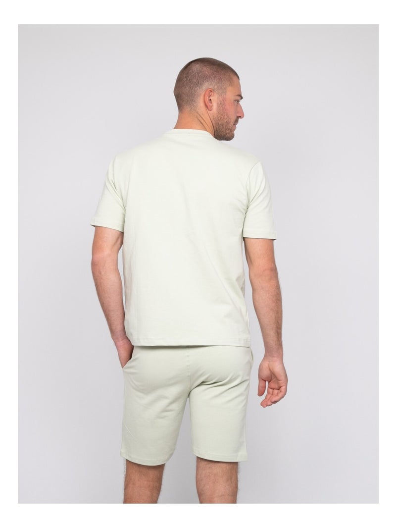 T-shirt uni nimy Vert pistache - Kiabi