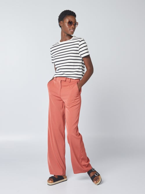 T-shirt van dik katoen - Kiabi