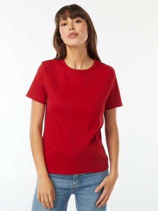 T-shirt van dik katoen