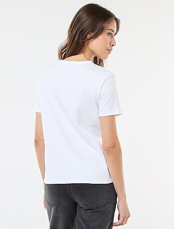 T-shirt van dik katoen