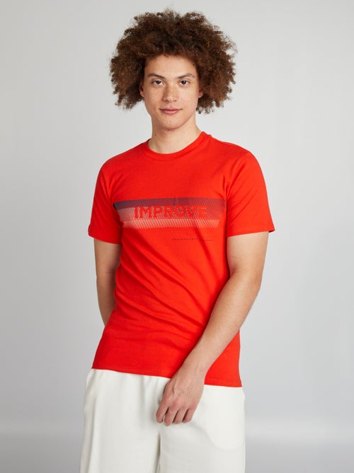 T-shirt van jersey - Kiabi