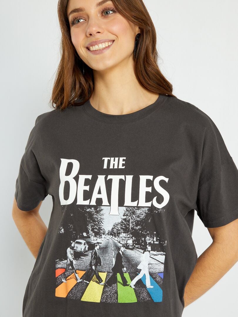 T shirt beatles femme sale