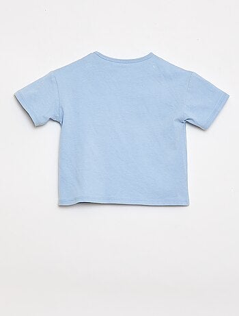 T-shirt van jerseytricot met hartpatch