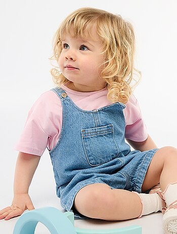 T-shirt van jerseytricot met hartpatch