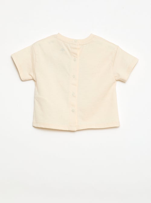T-shirt van jerseytricot met 'Jurassic World'-print - Kiabi