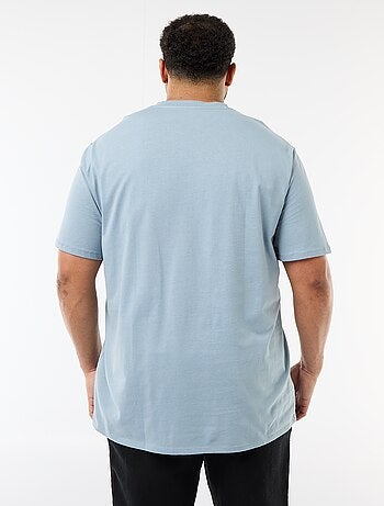 T-shirt van jerseytricot met korte mouwen