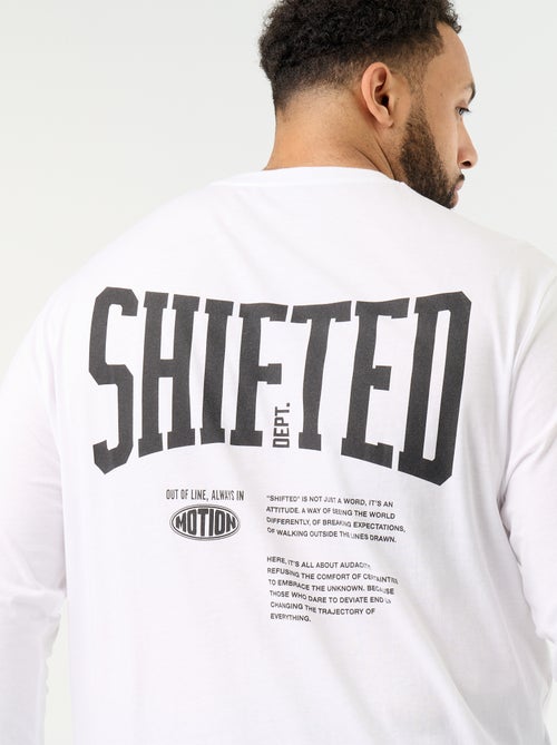 T-shirt van jerseytricot met lange mouwen - Kiabi T-shirt van jerseytricot met lange mouwen - Kiabi