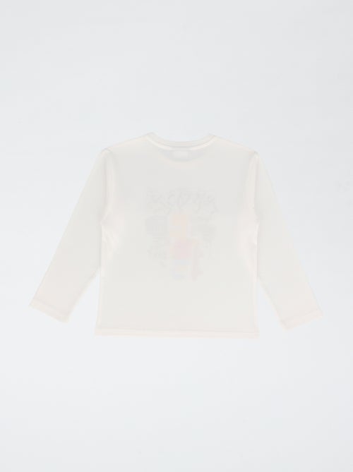 T-shirt van jerseytricot 'Simpson' 'Bart' - Kiabi