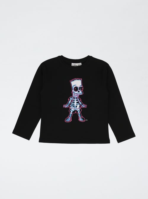 T-shirt van jerseytricot 'Simpson' 'Bart' - Kiabi