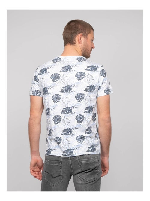 T-shirt van katoen met narotin-print - Kiabi