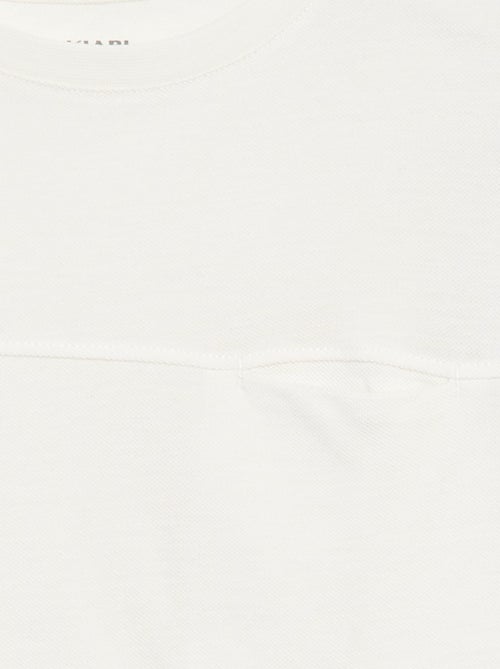 T-shirt van piquékatoen - Kiabi