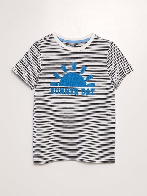T-shirt van piquéstof - Kiabi