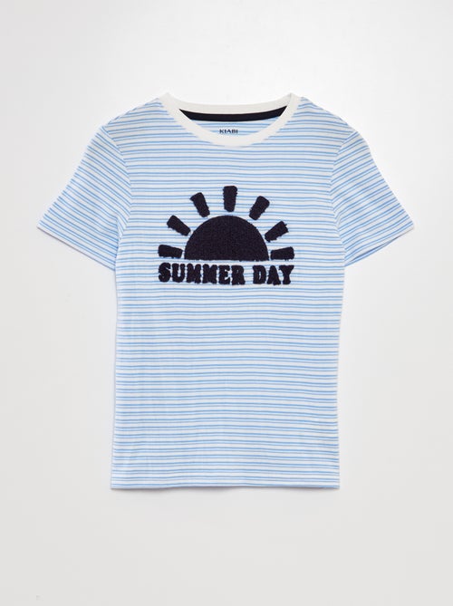 T-shirt van piquéstof - Kiabi
