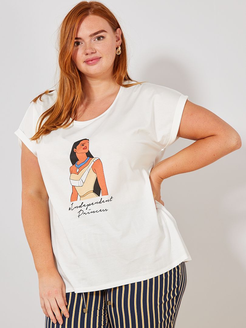 T-shirt van 'Pocahontas' pocahontas - Kiabi