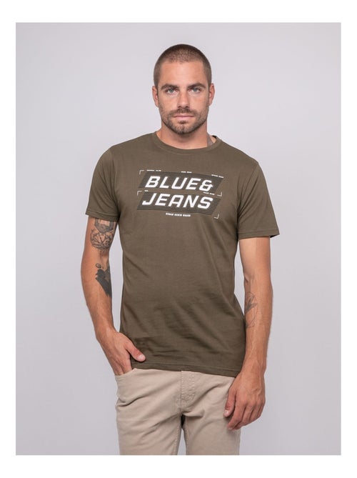 T-shirt van puur katoen met jordipal-patroon. - Kiabi T-shirt van puur katoen met jordipal-patroon. - Kiabi