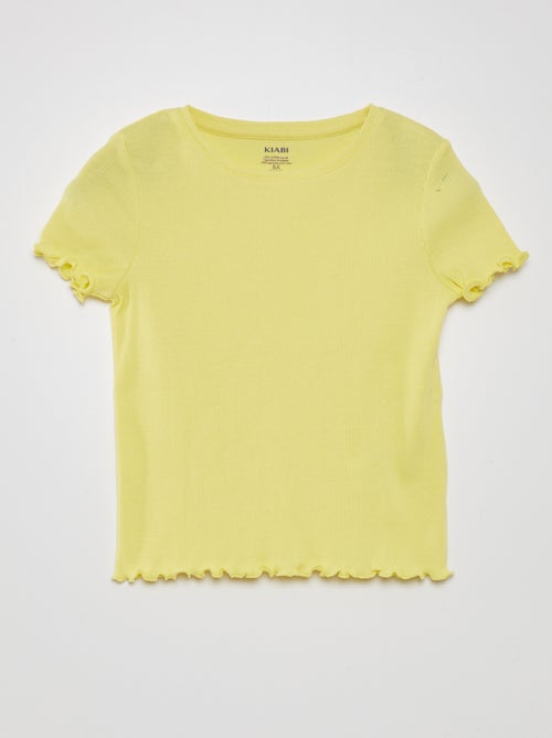 T-shirt van ribtricot - Kiabi