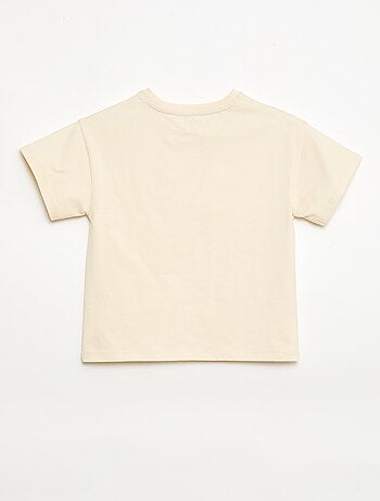 T-shirt van Tough Cotton met korte mouwen