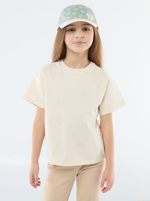 T-shirt van Tough Cotton met korte mouwen - Kiabi