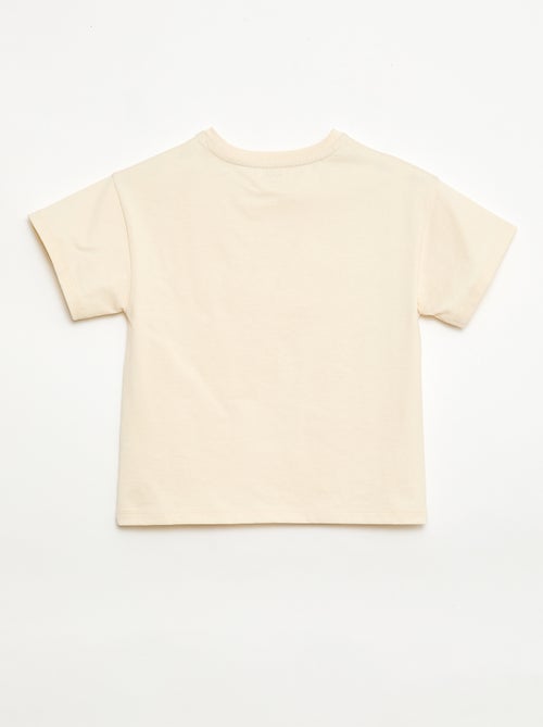 T-shirt van Tough Cotton met korte mouwen - Kiabi