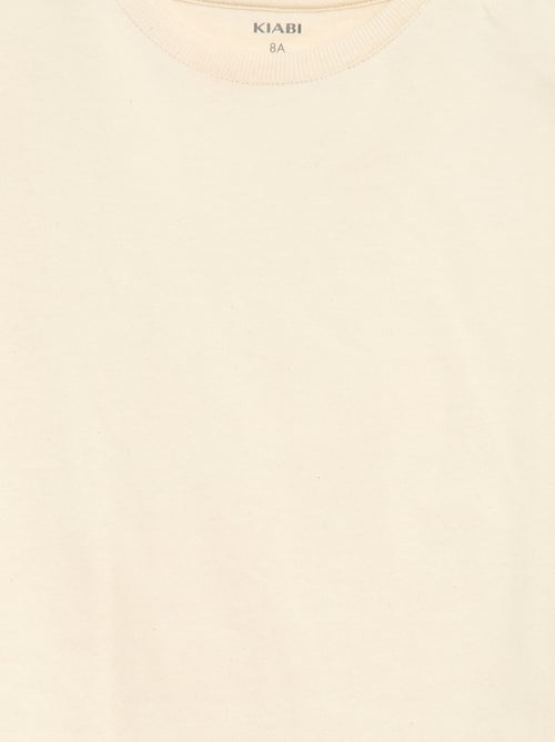 T-shirt van Tough Cotton met korte mouwen - Kiabi
