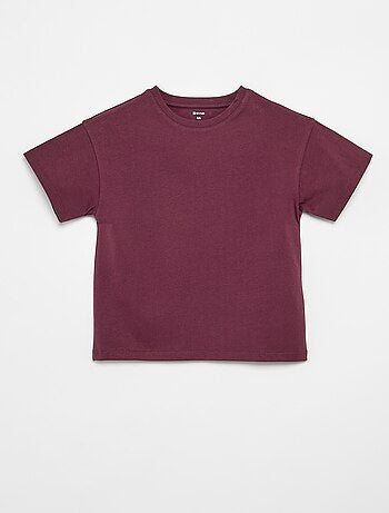 T-shirt van Tough Cotton met korte mouwen
