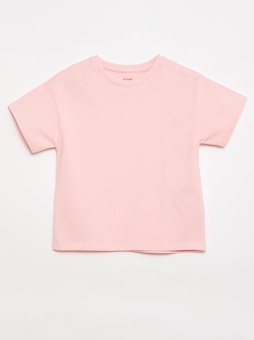 T-shirt van Tough Cotton met korte mouwen - Kiabi
