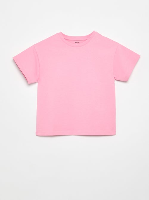 T-shirt van Tough Cotton met korte mouwen - Kiabi