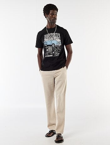 T-shirt 'Van Volkswagen' met korte mouwen